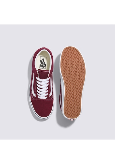 Vans Ua Old Skool Unisex Bordo Sneaker Düz Vn0a38g15u71 Bordo