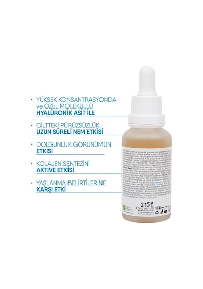 Solaris Kolajen Serum 30 ML + Hyaluronic Acid Serum 30 ML + Vitamin C Serum 30 ML
