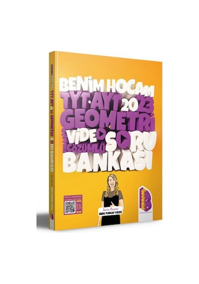 2023 TYT-AYT Geometri Tamamı Video Çözümlü Soru Bankası  -  Ebru Tuncay Yıldız  -  Benim Hocam Yayınları