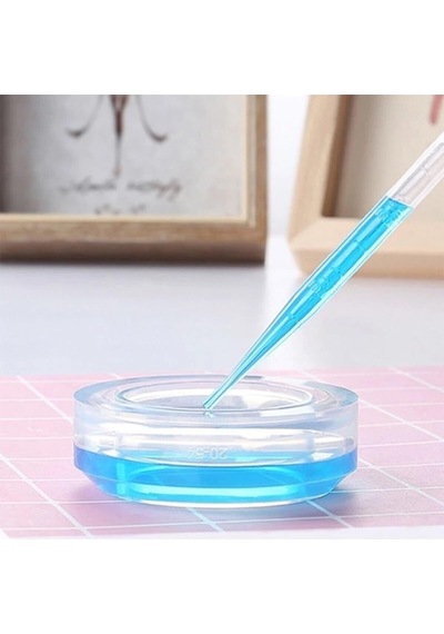 Epoksi Reçine Damlalık, Mum Esans Damlalık 9 Adet 3ml Likit Aktarma Pipet, Malzemeleri, Likit Aktarma Çok Renkli