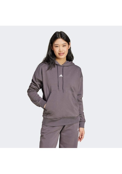 Adidas Kadın Sweatshırt W Sl Ft Hd Jd7997 Gri