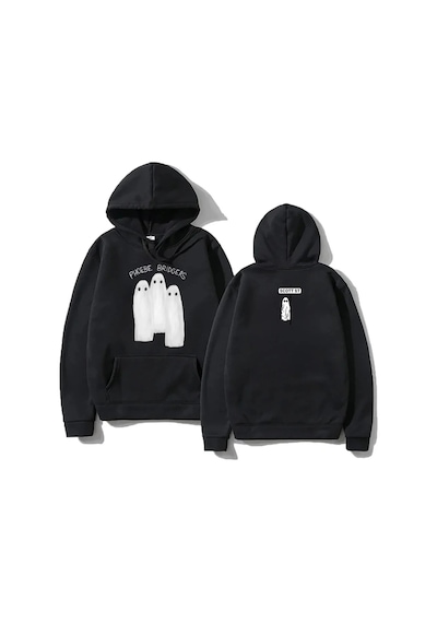 Tarzsokak Siyah Retro Yaratıcı Hoodies Phoebe Britomorrow Gün Sonra Yarın Müzik Albümü Klas