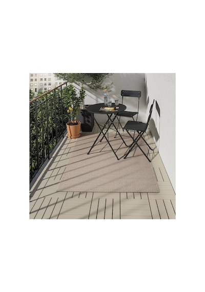 Ikea Morum İç Ve Dış Mekân Halısı 120 X 180 Cm Bej