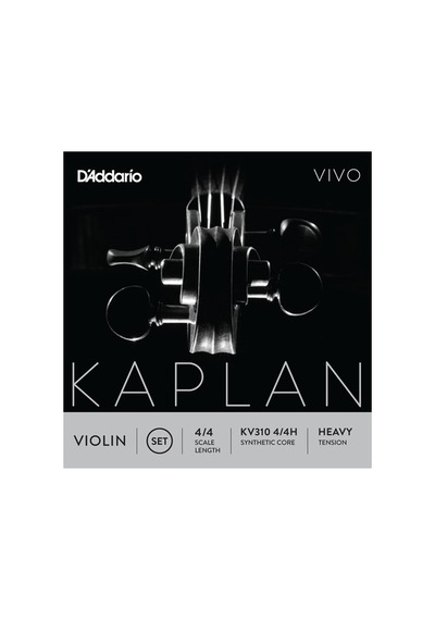 Daddarıo Kv310h Keman Tel Seti, Kaplan Vıvo, 4/4 Scale, Heavy Tens