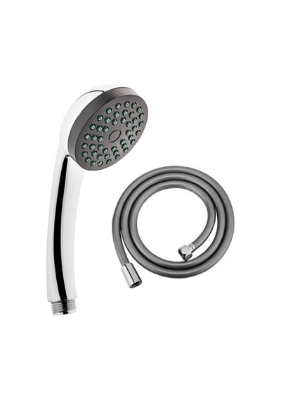 Ahlez Caprice Duş Başlığı Vera Pvc Duş Hortumu Duş Takımı Krom