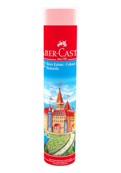 5 Adet Faber-castell Boya Kalem Metal Tüp