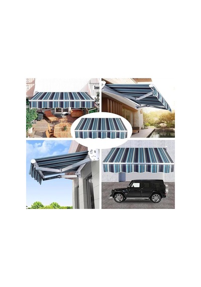 Bu Geri Çekilebilir Tente Yedek Kumaş, Veranda Çadırı İçin Yedek Kumaş, Ağır Hizmet Tipi Dış Mekan Güneşlik Örtüsü, Ragg'a Dayanıklı Polyester Dış Mekan Veranda Güneşliği Diğer