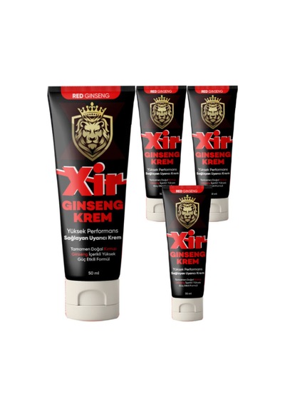 Xir 50 Ml Cream 4 Adet Erkeğe Geciktiricizaman Krem