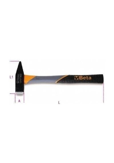 1370t Fiber Saplı Çekiç 1000 Gr.