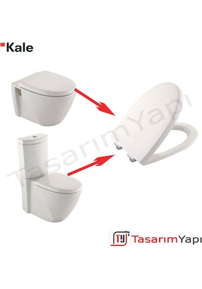 Kale Stil Smart (yavaş Kapanan) Klozet Kapağı