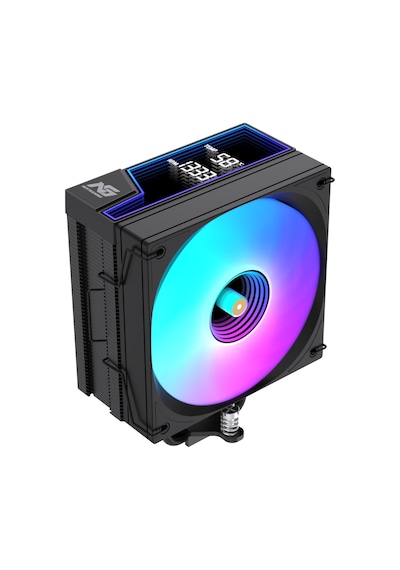 Ng Frost 600b 220w Tdp Argb Fanlı Derece Ve Devir Göstergeli Üst Seviye Kule Tipi Cpu Soğutucu Siyah