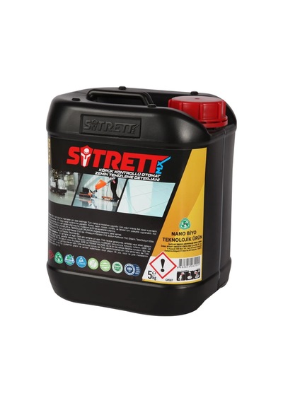 Sitrett Mx Otomat Köpük Kontrollü Zemin Temizleme Şampuanı 5 KG