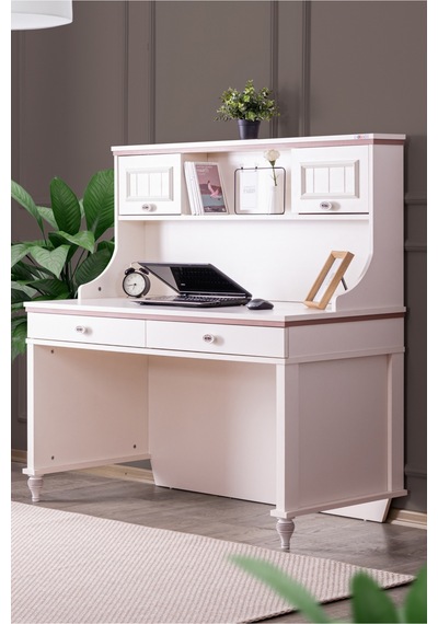 Ezgi Lux Genç Odası - 3 Kapılı Dolap, Karyola, Komodin, Masa, Şifonyer