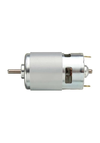 Rs775 Dc Motor 24v 15000rpm Yüksek Hız Tork Çift Bilyalı Rulman Matkap Torna Cnc Router Motor Dairesel Testere Düşük