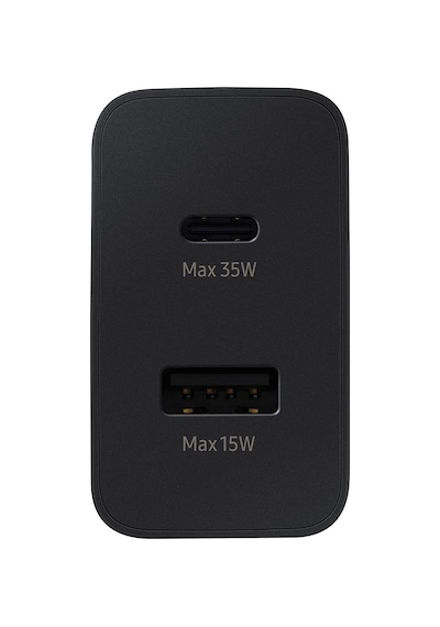 Samsung Uyumlu EP­TA220N Wall İkili Hızlı Şarj Adaptörü (35W­15W) ­ Siyah