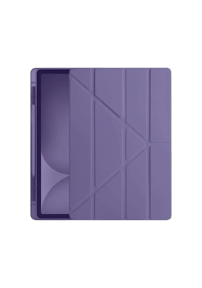 Mey İthalat Apple iPad Pro 11 2024 Kılıf Kalemlikli Hugo Tablet Kılıfı - Mor