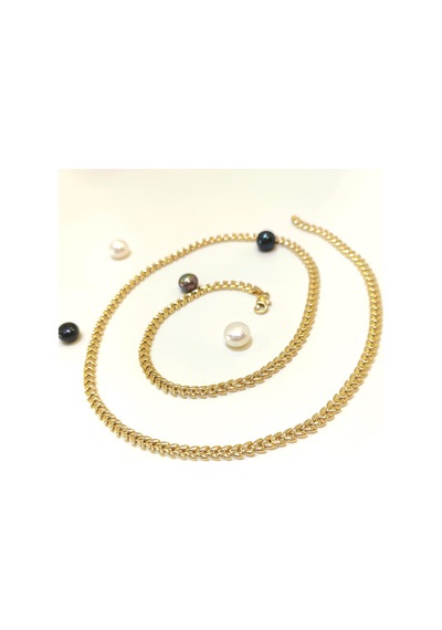 Altın Ürünler 50 CM 3 - 9 MM Başak Zincir Kolye