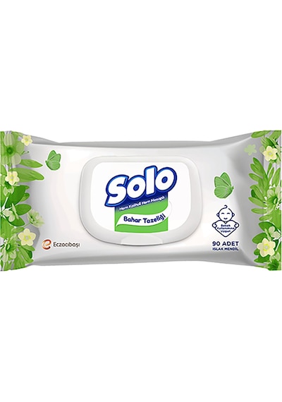Solo Islak Havlu Bahar Tazeliği 1080 Yaprak Kapaklı