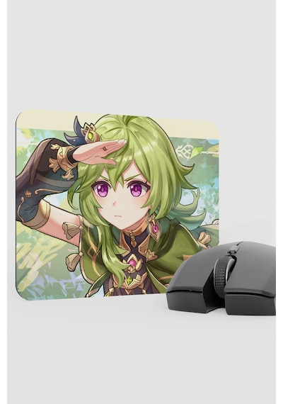 Collei Genshin Impact Anime Gacha V1 - 22x18 Gaming Mouse Pad Fare Altlığı