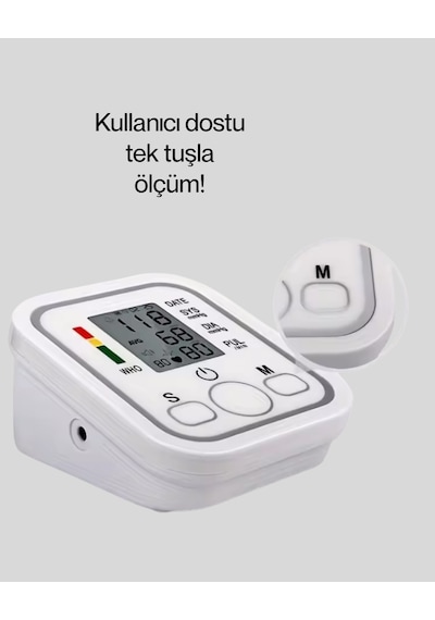 Techmrt Yüksek Hassasiyetli Dijital Tansiyon Ölçer