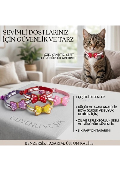 Cazibiz Ayarlanabilir Kedi Tasması-432694 Diğer