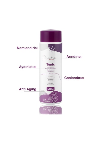 C'enta Beauty Kuru ve Normal Ciltler İçin Nemlendirici ve Canlandırıcı Tonik 200 ML