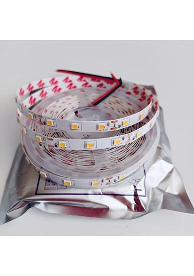30 Metre Beyaz Şerit Led + 30 Amper Trafo İç Mekan Silikonsuz