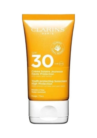 Clarins Youth Protecting Yüksek Koruyucu Yüz Güneş Kremi SPF30 50 ML