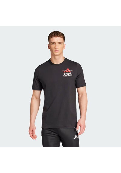 Adidas Black Fun Slogan G T Siyah Tişört