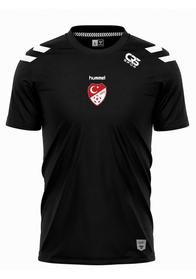 Hummel 2026-27 Tff Hakem Antrenman T-shırt Pamuklu Siyah