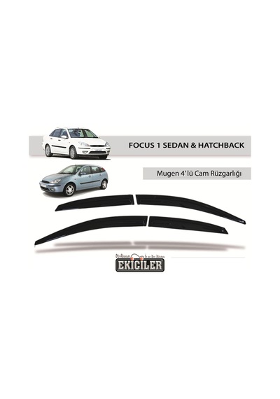 Ekiciler Focus 1 Sedan&Hatcbak Mugen 4'Lü Cam Rüzgarlığı