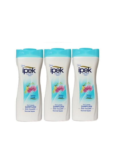 İpek 2 si 1 Arada Akasya Çiçeği Özlü Normal Saçlar için Şampuan 480 ML x 3