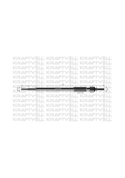 Kraftvoll 05030044 Kızdırma Bujisi 11v L200 2.5dı-d 1820a009