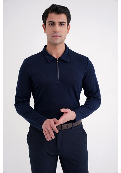 Efor Ts 919 T-shırt Comfort Lacivert Lacivert