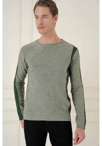 Efor Tr 871 Slim Fit Haki Klasik Triko Haki