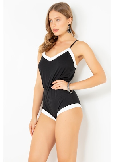 Miorre Doremi Pamuklu Şortlu Tulum Pijama 001