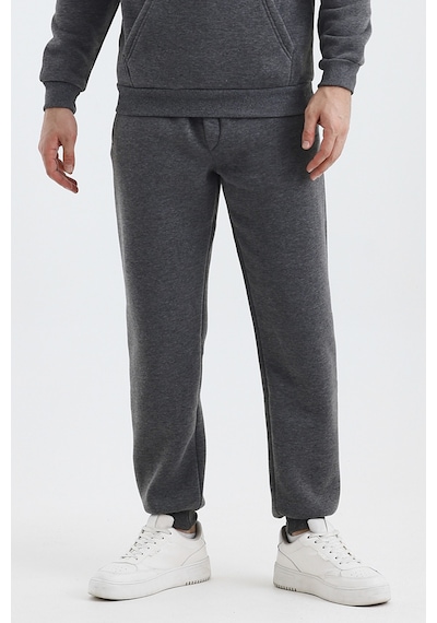 Monox Erkek Jogger 3 İplik Alt Eşofman Antrasit