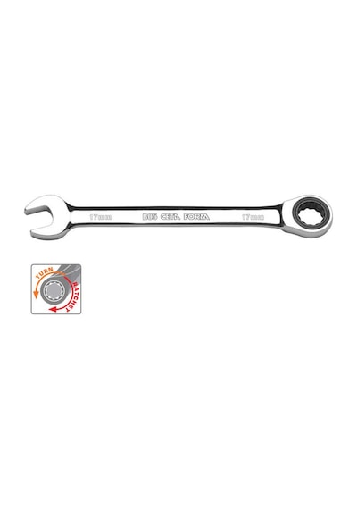 Ceta Form B05-18 18 Mm C-Gear Cırcırlı Kombine Anahtarlar N11.18473