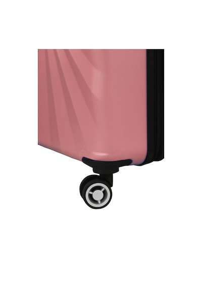 Orta Boy %100 Polikarbon Valiz 4x2 Teker Rose 1809 Rose