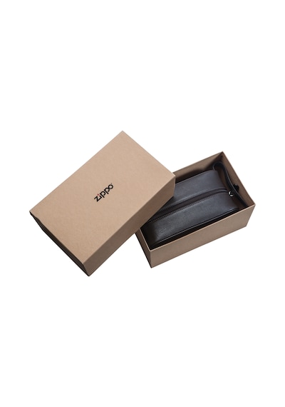 Zippo Leather Toiletry Bag