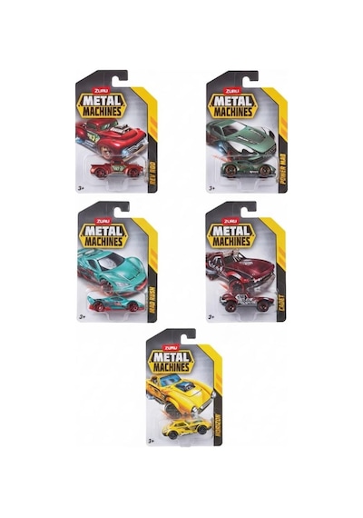Metal Machines Metal Gövdeli Diecast Arabalar Cadet Madrush Horizon Rev Rod Powermad Çok Renkli