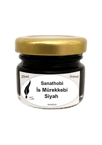 İs Mürekkebi-hat Mürekkebi Siyah 25ml-ink Çok Renkli