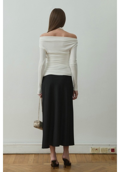 Suud Collection Ekru Emy İkili Bluz