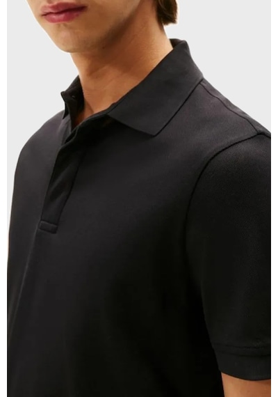 Tommy Hilfiger Erkek Polo Yaka T Shirt Mw0mw41513 Bds Siyah Siyah