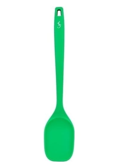 Lurch - Platin Silikon Servis Kaşığı 33,5 Cm Yeşil - Yanmaz, Yapışmaz, Bükülmez, Çizmez, Tat Ve Koku Bırakmaz - 240094
