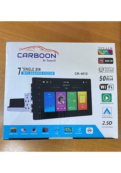 Carboon 4012 7'' Androıd Tofaş Serisi Video Destekli Bluetooth Wifi Usb Oto Teyp