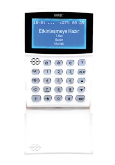 Karel AKC137-P2 LCD Tuş Takımı Paneli