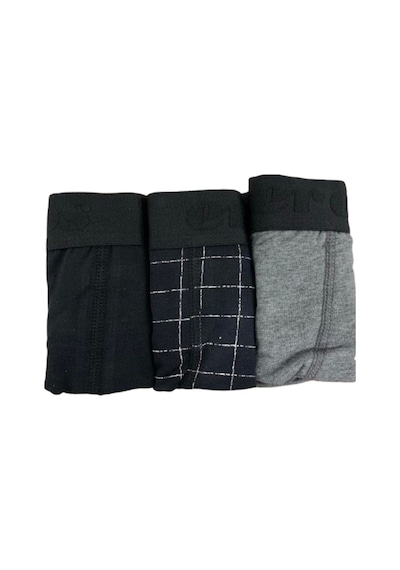Eros 11603 Compact Pamuklu 3 Lü Boxer Set Kutulu Çok Renkli