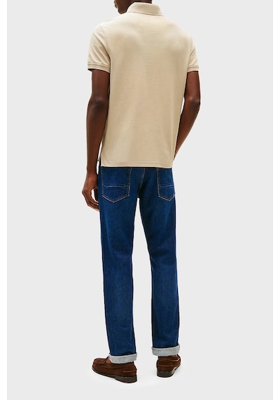 Tommy Hilfiger Erkek Polo Yaka T Shirt Mw0mw17770 Rbt Kum Kum