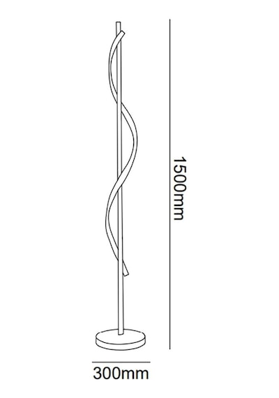 Tra20085 Eco 150 Cm Led Lambader Joy